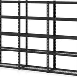 Tangkula 5-Tier Garage Storage Shelves, Heavy Duty Metal Storage Shelving Unit, 35.5" L x 15.5" W x 72" H