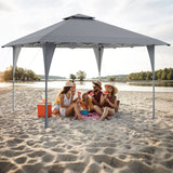 TANGKULA 13 X 13 FT Pop up Gazebo, Outdoor Canopy Tent
