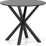 Tangkula 36" Mid-Century Modern Kitchen Table with Rubber Wood Legs