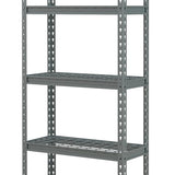 Tangkula 5-Tier Garage Storage Shelves, Heavy Duty Metal Storage Shelving Unit, 27.5" L x 12" W x 66" H