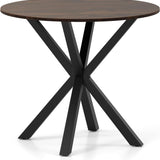 Tangkula 36" Mid-Century Modern Kitchen Table with Rubber Wood Legs