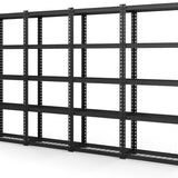 Tangkula 5-Tier Garage Storage Shelves, Heavy Duty Metal Storage Shelving Unit, 27.5" L x 12" W x 66" H