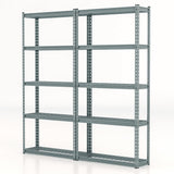 Tangkula 5-Tier Garage Storage Shelves, Heavy Duty Metal Storage Shelving Unit, 35.5" x 12" x 72"