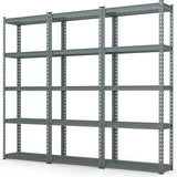 Tangkula 5-Tier Garage Storage Shelves, Heavy Duty Metal Storage Shelving Unit, 27.5" L x 12" W x 66" H