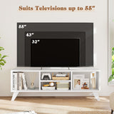 Tangkula TV Stand for 55 Inch TV