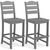 Tangkula Patio HDPE Barstool