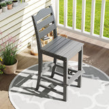 Tangkula Patio HDPE Barstool