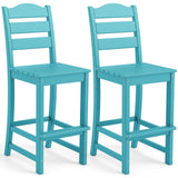 Tangkula Patio HDPE Barstool