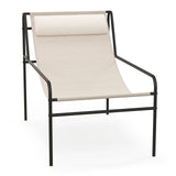 Tangkula Patio Sling Lounge Chair, Modern Sling Accent Chair