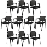 Tangkula Conference Room Chairs, Stackable Office Guest Chairs
