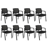 Tangkula Conference Room Chairs, Stackable Office Guest Chairs