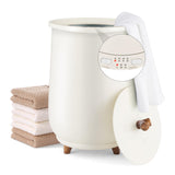 Tangkula Towel Warmer Bucket, 23L Large Luxury Bucket-Style Towel Warmer
