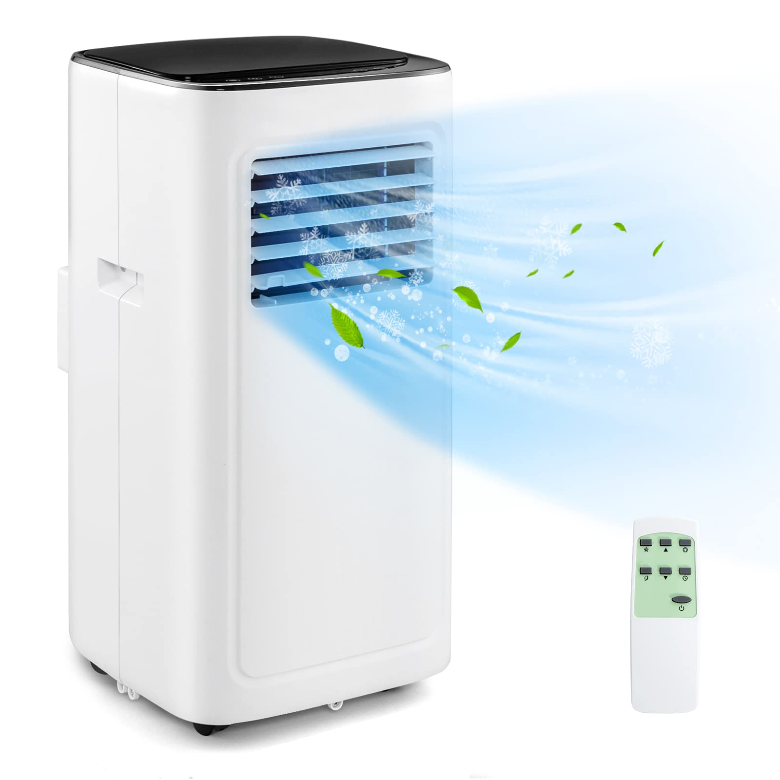9000 BTU Portable Air Conditioner 3 in 1 AC Cooling Unit With Remote 9000-btu-portable-air-conditioner-3-in-1-ac-cooling-unit-with-remote