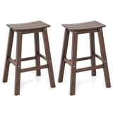 Tangkula Patio Bar Stools Set of 2/4