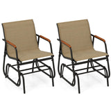 Tangkula Patio Glider Chair