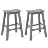 Tangkula Patio Bar Stools Set of 2/4