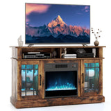 Tangkula Fireplace TV Stand for 40 Inch TV