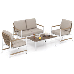 Tangkula 4/8 Pieces Patio Furniture Set