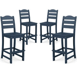 Tangkula Patio HDPE Barstool