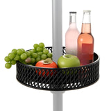 Tangkula Patio Umbrella Table Tray