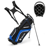 Tangkula Golf Stand Bag with 14 Way Top Dividers