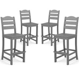 Tangkula Patio HDPE Barstool