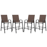 Tangkula Outdoor Bar Stools Set of 2/4 for Backyard Deck Pool