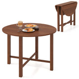 Tangkula 36" Foldable Round Dining Table