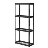 Tangkula 4-Tier Garage Storage Shelves for Warehouse Kitchen Pantry Basement, 27.5" x 12" x 60"