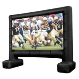 Tangkula Inflatable Projector Screen, Blow Up Mega Movie Screen with Air Blower