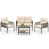 Tangkula Patio Furniture Set