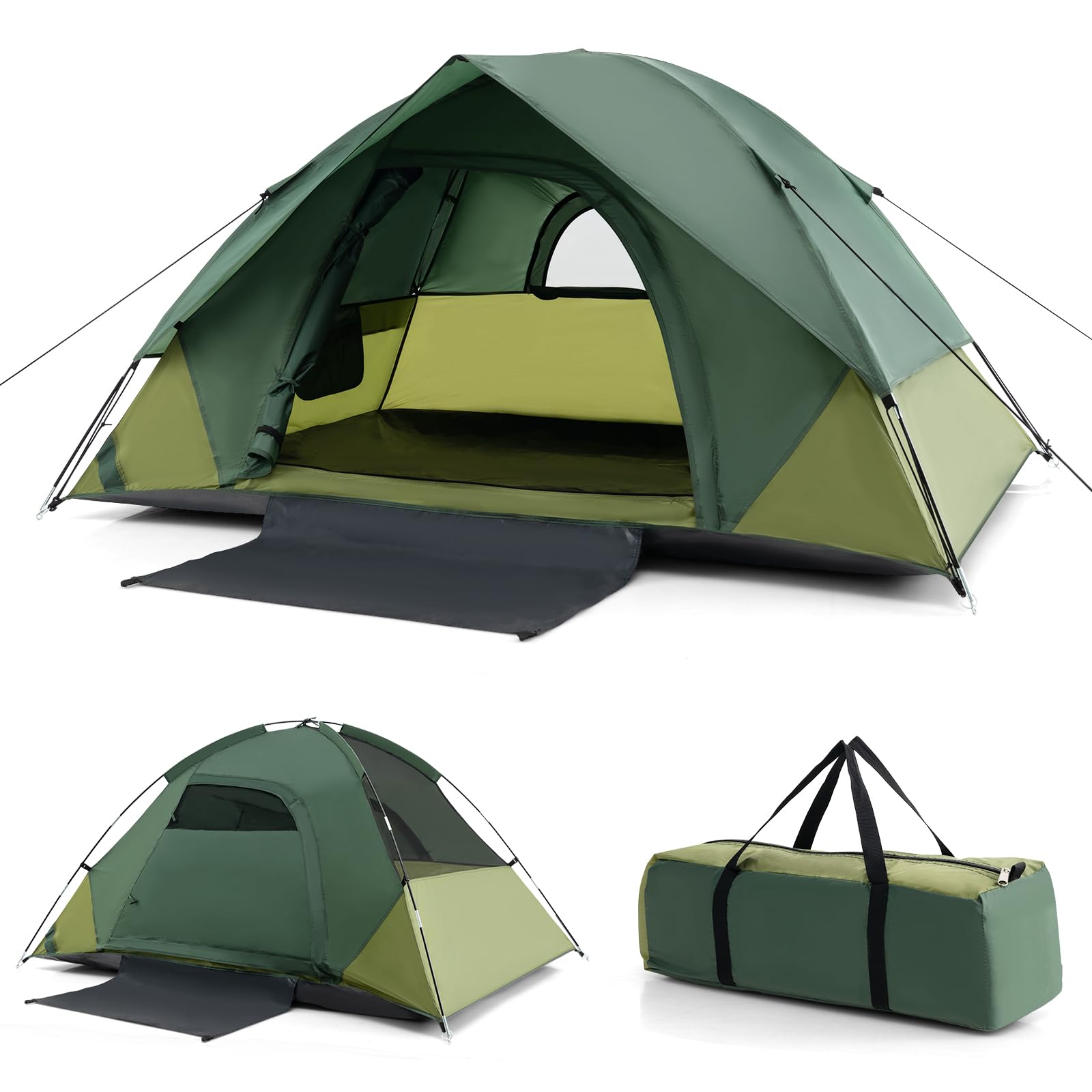 best lightweight camping tent TANGKULA Camping Tent for 2 People, Portable Lightweight Backpacking T – tangkula