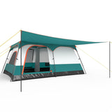 Tangkula 6/8/10-Person Camping Tent with Porch