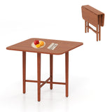 Tangkula 36" Foldable Square Dining Table