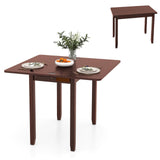 Tangkula 40" Foldable Farmhouse Diner Table for 2-4 People