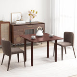 Tangkula 40" Foldable Farmhouse Diner Table for 2-4 People