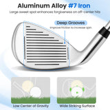 Tangkula #7 Iron Single Golf Club for Men