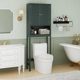 Tangkula Over The Toilet Storage Cabinet Above Toilet Bathroom Organizer