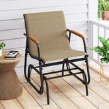 Tangkula Patio Glider Chair