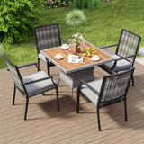 Tangkula Patio Wicker Chairs