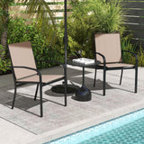 Tangkula Outdoor Dining Chairs Set for Lawn