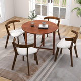 Tangkula 36" Foldable Round Dining Table