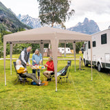 Tangkula 13x11.5 FT Hexagonal Pop Up Canopy with 6 Legs and Carry Bag