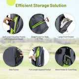 Tangkula Golf Stand Bag with 8 Way Top Dividers