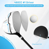 Tangkula 12 Pieces Golf Club Set for Men