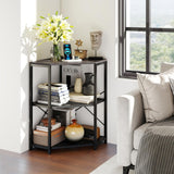 Tangkula Corner Printer Stand with Power Outlet