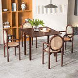 Tangkula 40" Foldable Farmhouse Diner Table for 2-4 People