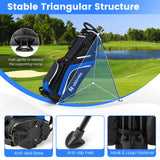 Tangkula Golf Stand Bag with 14 Way Top Dividers