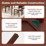 Tangkula Dining Table Set for 4