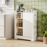 Tangkula Bathroom Storage Cabinet for Small Spaces